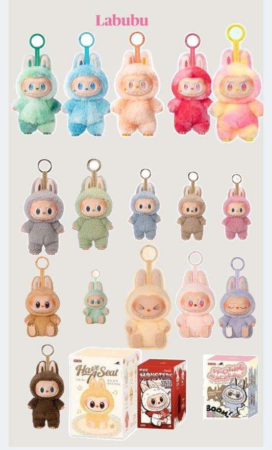 POP MART Labubu THE MONSTERS Have a Seat Vinyl Plush Blind Box
